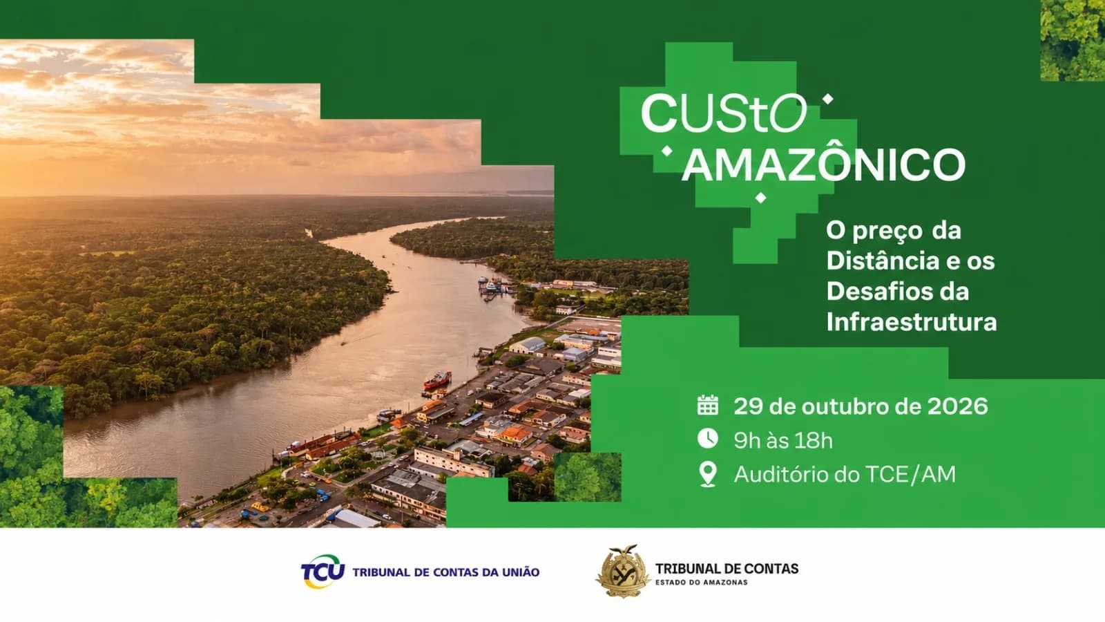 Manaus recebe seminário sobre os desafios da infraestrutura na Amazônia