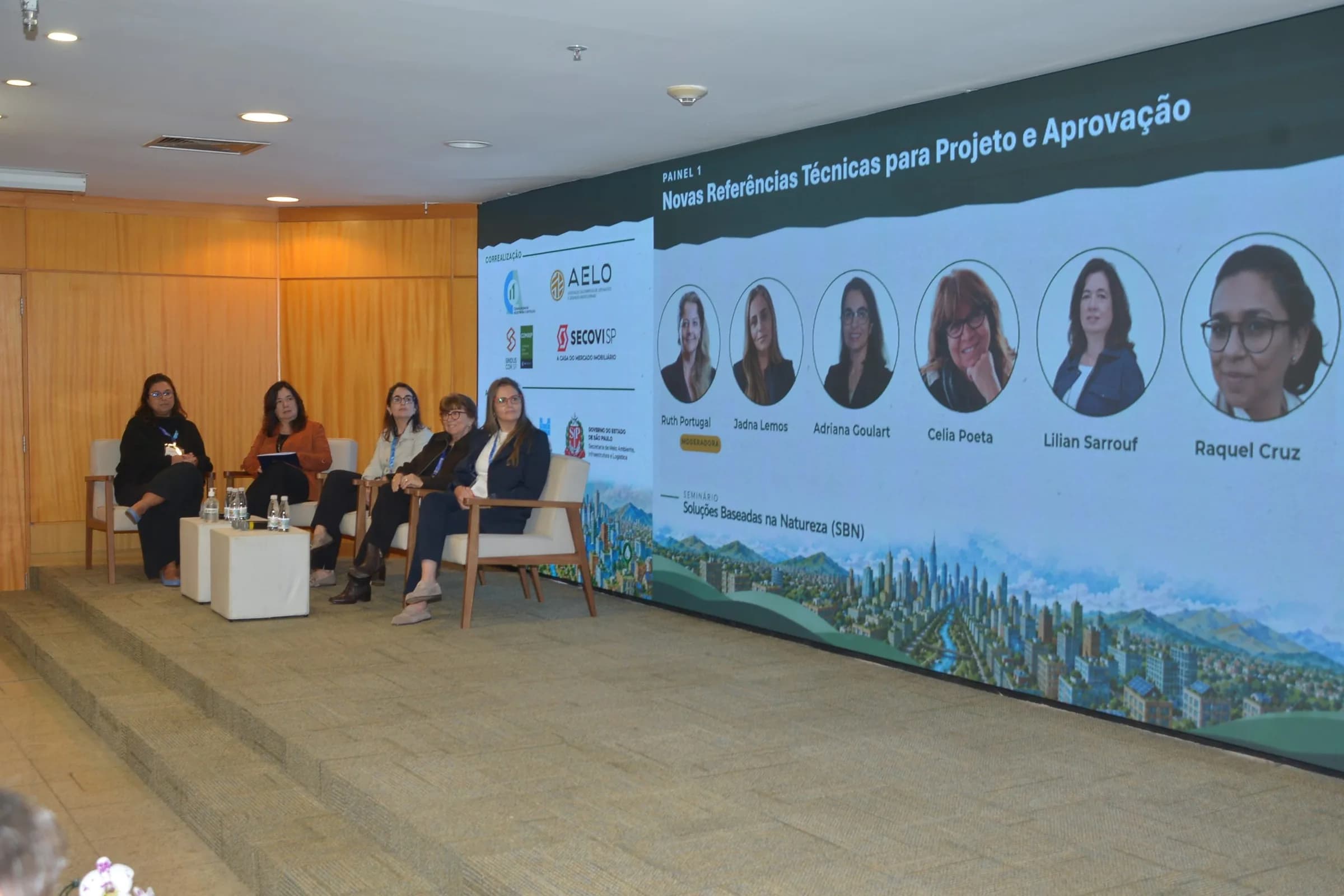 Novas Referências Técnicas para Projeto e Aprovação: painel detalha guia que orienta o uso de soluções baseadas na natureza em loteamentos e condomínios